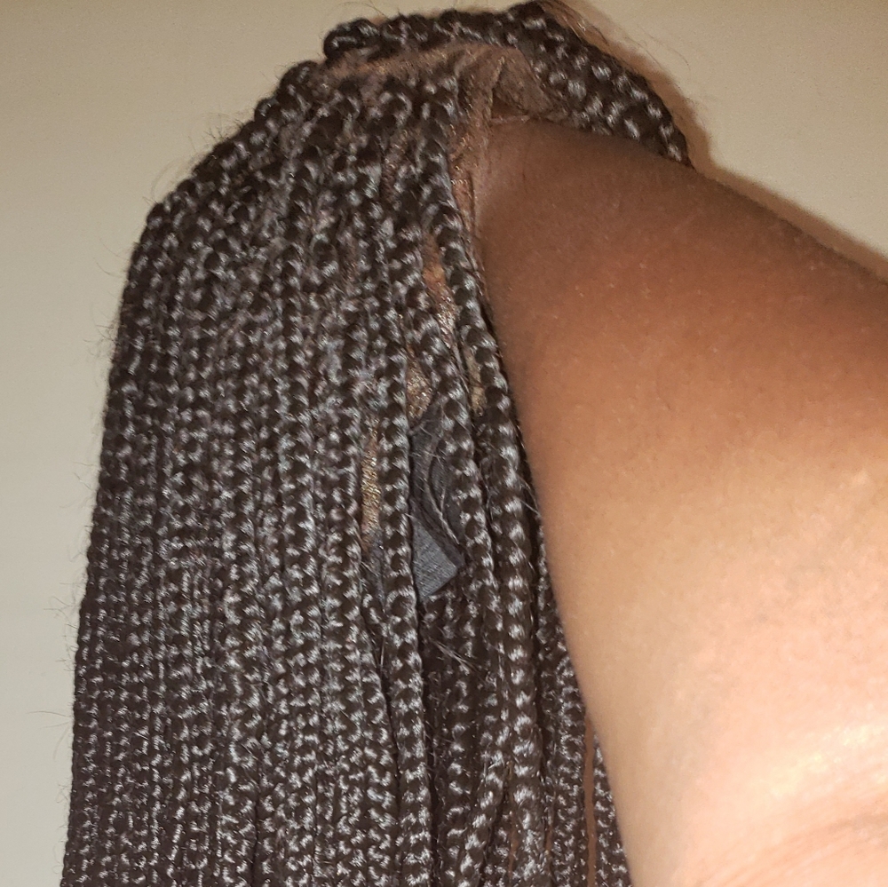 Full lace box braid wig
